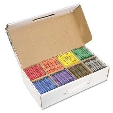 Prang® Crayons Made With Soy, 100 Each Of 8 Colors, 800-carton freeshipping - TVN Wholesale